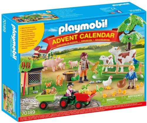 Playmobil kalendářová farma 70189