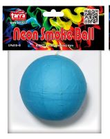 Dýmovnice modrá 1ks Neon Smoke Ball (8595596319404)