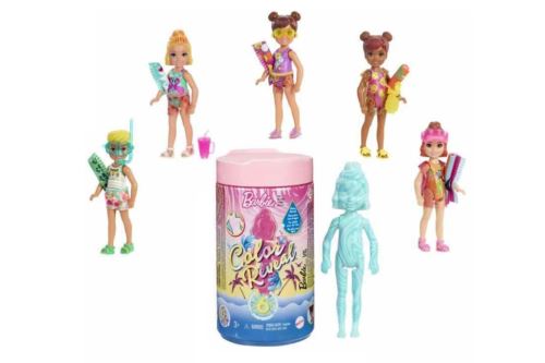 Panenka Barbie překvapení COLOR REVEAL Chelsea Mramor, Mattel GTT25 - 887961920321