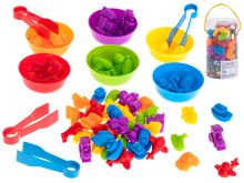 Vzdělávací vozidla, která se učí počítat montessori 36el.