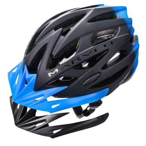 Cyklistická helma meteor marven l 58-61 cm černá / modrá