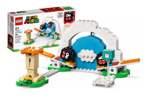 LEGO® Super Mario™ 71405 Fuzzy a ploutve - rozšiřující set - 5702017155258