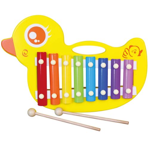 Dřevěné činely Duck od Viga Toys