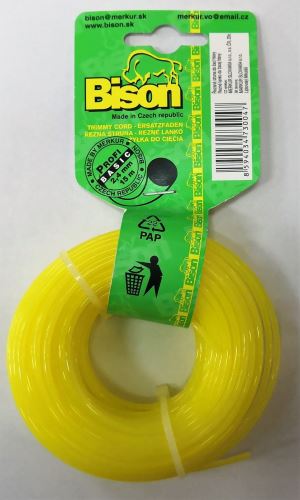 Bison BASIC PROFI (žlutá)- kruhový profil 2,0mm 100m (085)