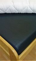 Veratex Bavlněné prostěradlo postýlka 60x120 cm - (černá) 100% bavlna