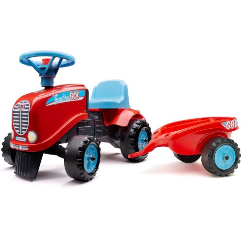 FALK Tractor GO Red s přívěsem od 1 roku
