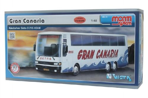 Stavebnice Monti System MS 31 Gran Canaria Bus Setra 1:48 v krabici 31x16x7cm