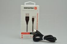 Datový kabel SWISSTEN Micro USB long (1.5m) - 8595217460157