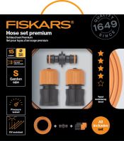 Fiskars Sada zavlažovací hadice Premium 15 m 3/8&quot; (1020447)
