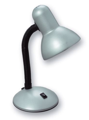 Ecolite Stolní lampa L077M-STR Stolní lampa BOND metalíza stříbrná
