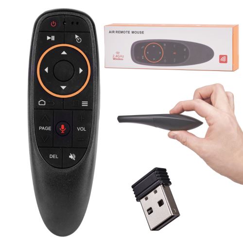 Dálkový ovladač Air Mouse G10 Smart TV Box mikrofon X9