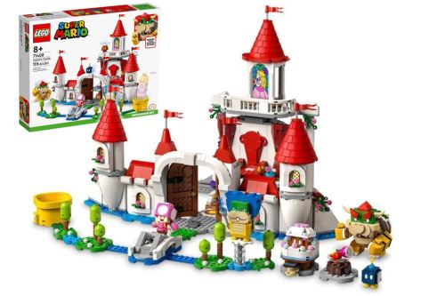 LEGO® Super Mario™ 71408 Hrad Peach - rozšiřující set - rozšiřující set - 5702017155289