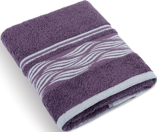 Veratex Froté ručník Vlnky 480g 50x100 cm (burgundy)