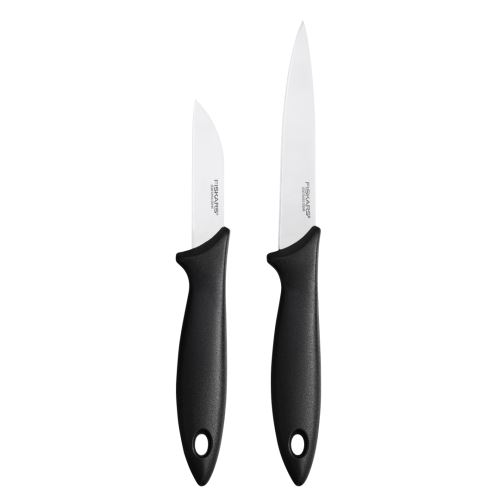 Fiskars Essential sada - nůž loupací a nůž okrajovací (1065601)