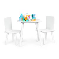 Stůl, konferenční stolek + 2 židle, dětský nábytek