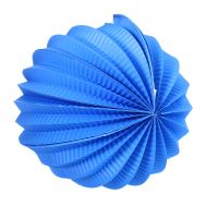 Lampion koule modrý 20 cm (8590687204669)