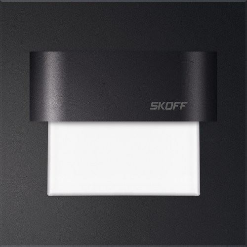 SKOFF LED nástěnné svítidlo MA-TAN-D-W Tango černá(D) studená(W,6500K) 230V