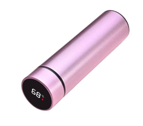 Termohrnek smart LED 500ml růžový