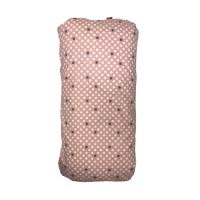Aesthetic Hnízdo pro miminko péřové-podložka - bavlněné plátno - puntík růžová dusty