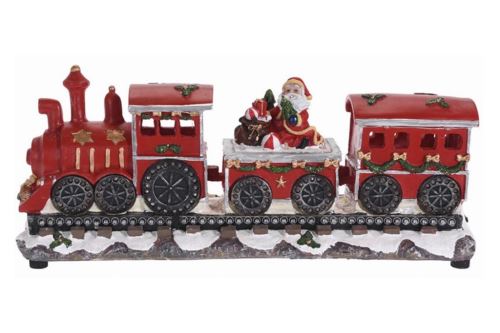 Vánoční vlak s LED dekorací - 8719202611854