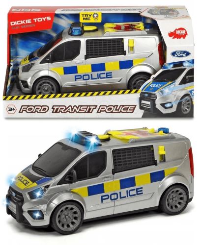 Policejní auto DICKIE SOS_N Policejní Ford Transit 28 cm