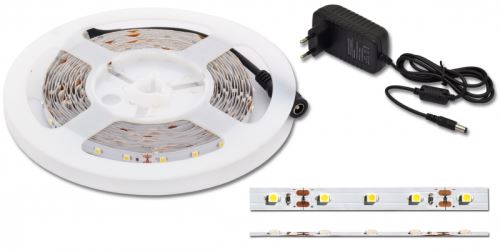 Ecolite LED páska DX-SMD3528-BI/1,5M LED set včetně adptéru, 60xSMD/m, 1,5m, 4