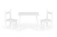 Stůl, stůl + 2 židle, sestava dětského nábytku