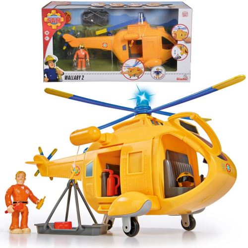 Figurka SIMBA Fireman Sam Helicopter Wallaby II Thomas