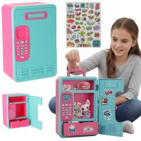 Prasátko na hesla růžová a modrá pro dívky