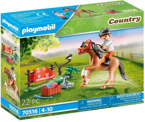 Sběratelská kolekce Playmobil pony connemara 70516