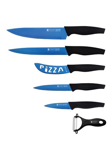 Imperial Collection IM-TT5B: Sada 6 nožů Premium Knife - modrá