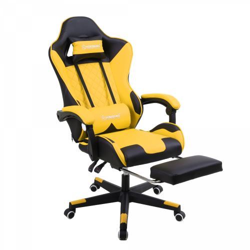 Herzberg Ergonomic Gaming or Office Chair Yellow