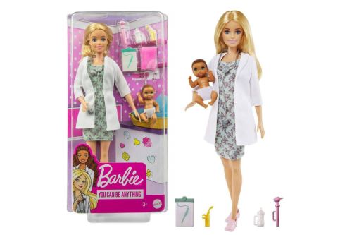 Barbie první povolání Doktorka s miminkem, Mattel GYK01 - 887961973594