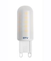 GTV LED žárovka LD-G96440-32 LED žárovka SMD, G9, 4W, teplá bílá, 360°, 30