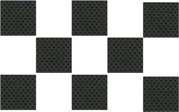 Protiskluzové podložky 30x30 černá 8ks
