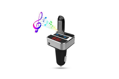 FM transmitter s bluetooth připojením do auta, 2x USB + handsfree - 8592718023645