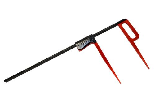 Kinex Lesnická průměrka KINEX Red&Black LINE 500 mm (dělení 5 mm), ČSN 25 1277 (1162-05-050)