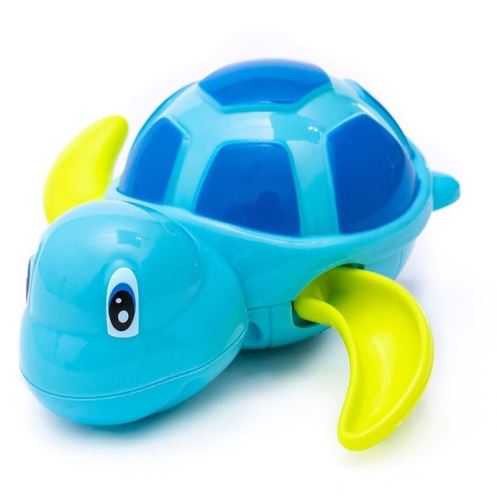Vodní želva do koupele šroubovací modrá