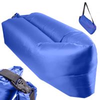 Lazy BAG SOFA postel vzdušné lehátko tmavě modrá 230x70cm